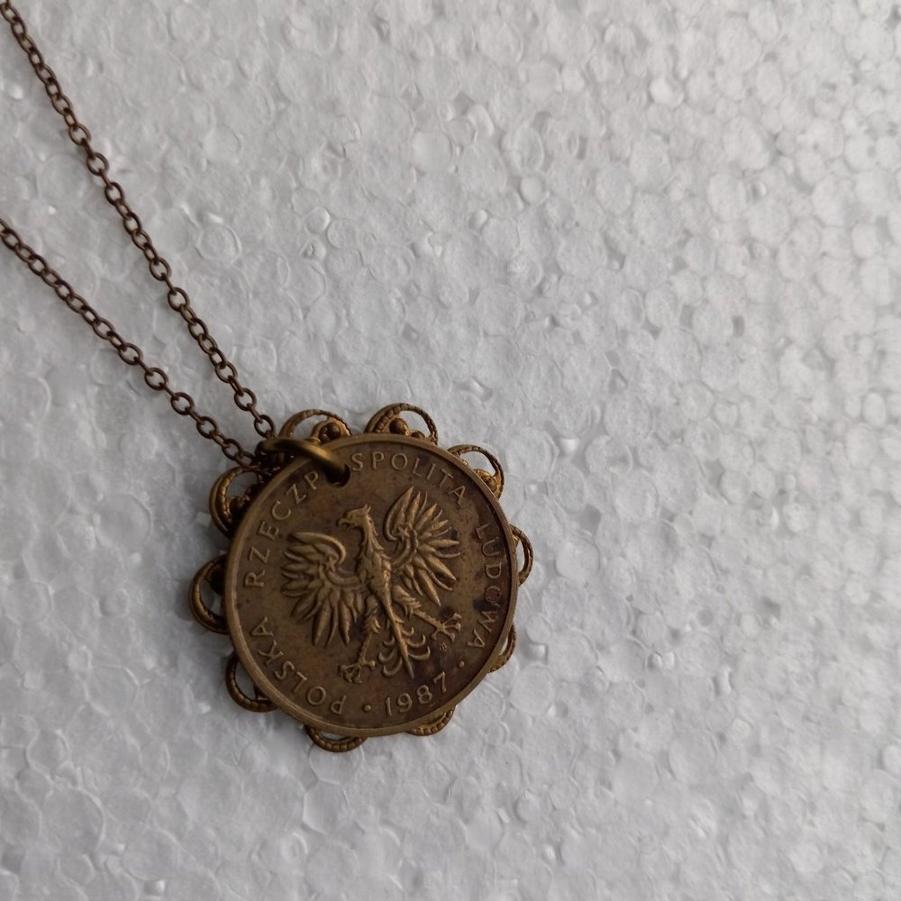 Polish Coin Necklace